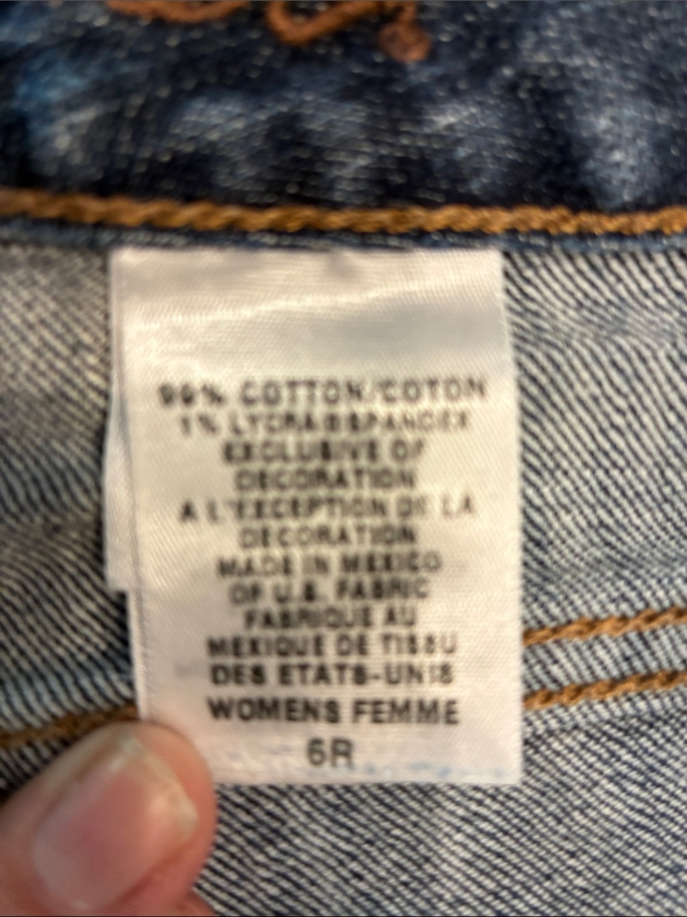 Eddie Bauer Women's Dark Blue Straight-Leg Jeans - Picture 3 of 6